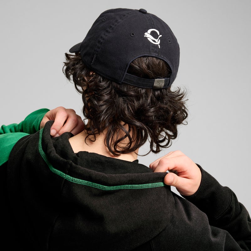 PUMA x CARROTS Dad Unisex Black Cap - Image 4